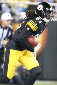 Sep 1, 2016; Charlotte, NC, USA; Pittsburgh Steelers wide receiver Cobi Hamilton (83) during the second quarter at Bank of America Stadium. Mandatory Credit: Jim Dedmon-USA TODAY Sports