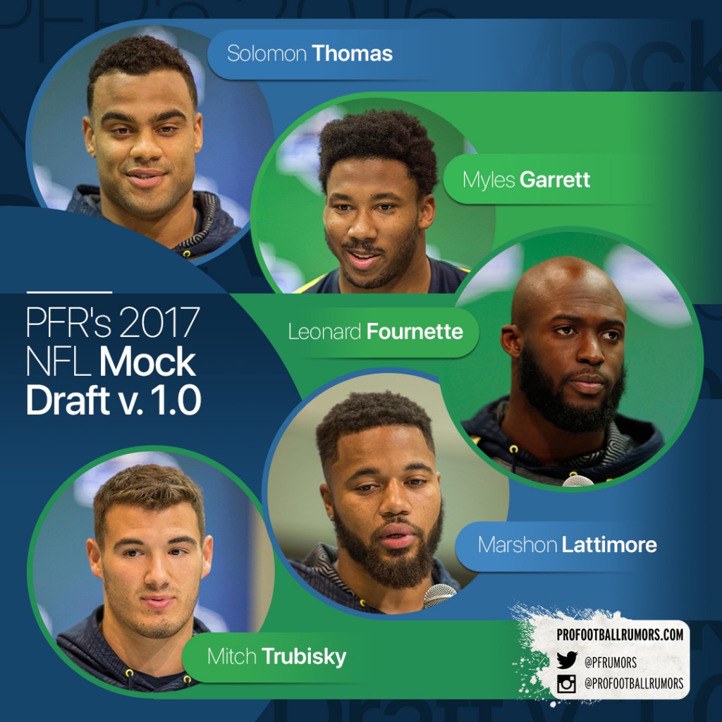 2017 Mock Draft 1.0 (Vertical)