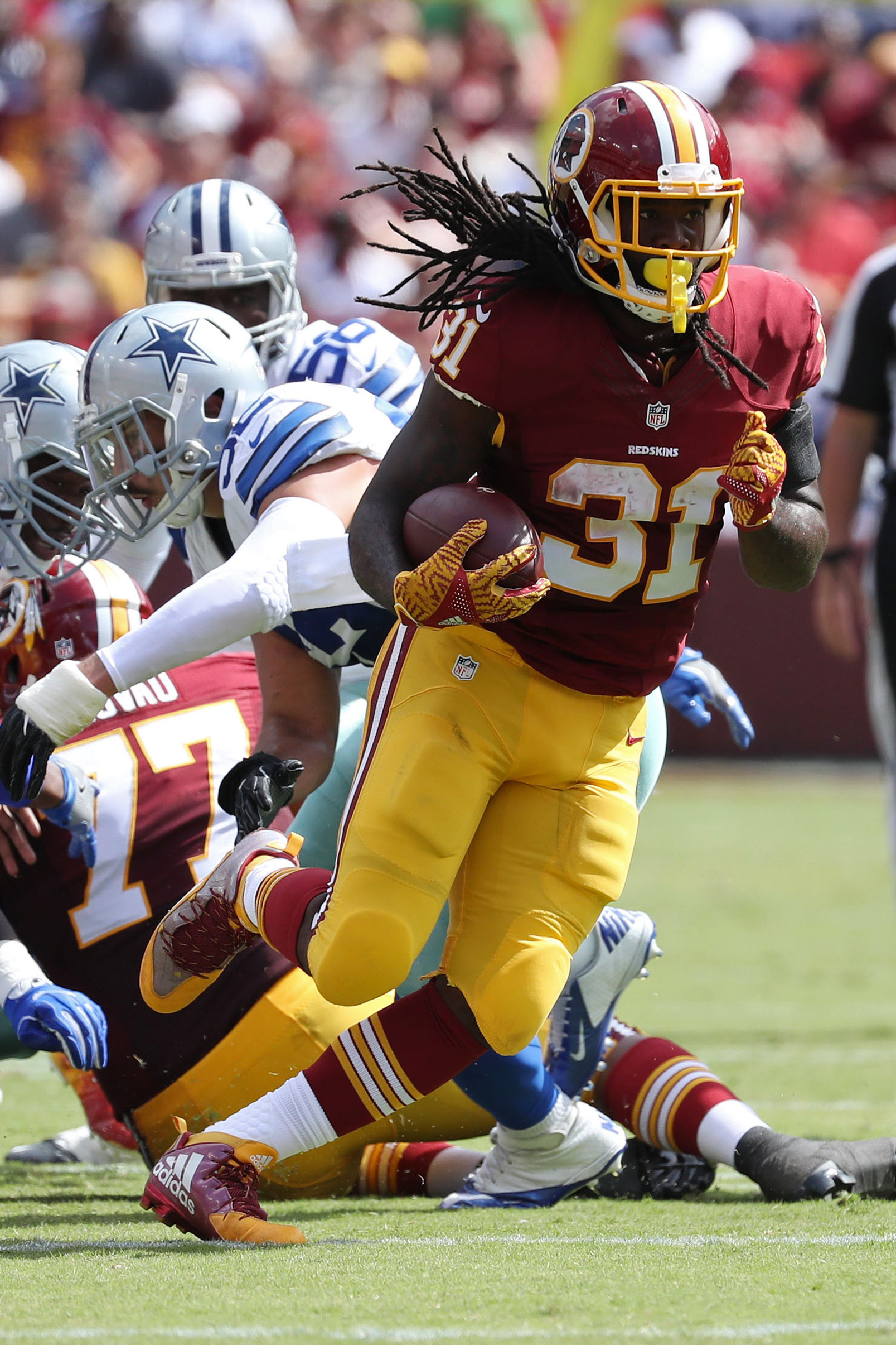 Washington Redskins Rb Depth Chart 2017