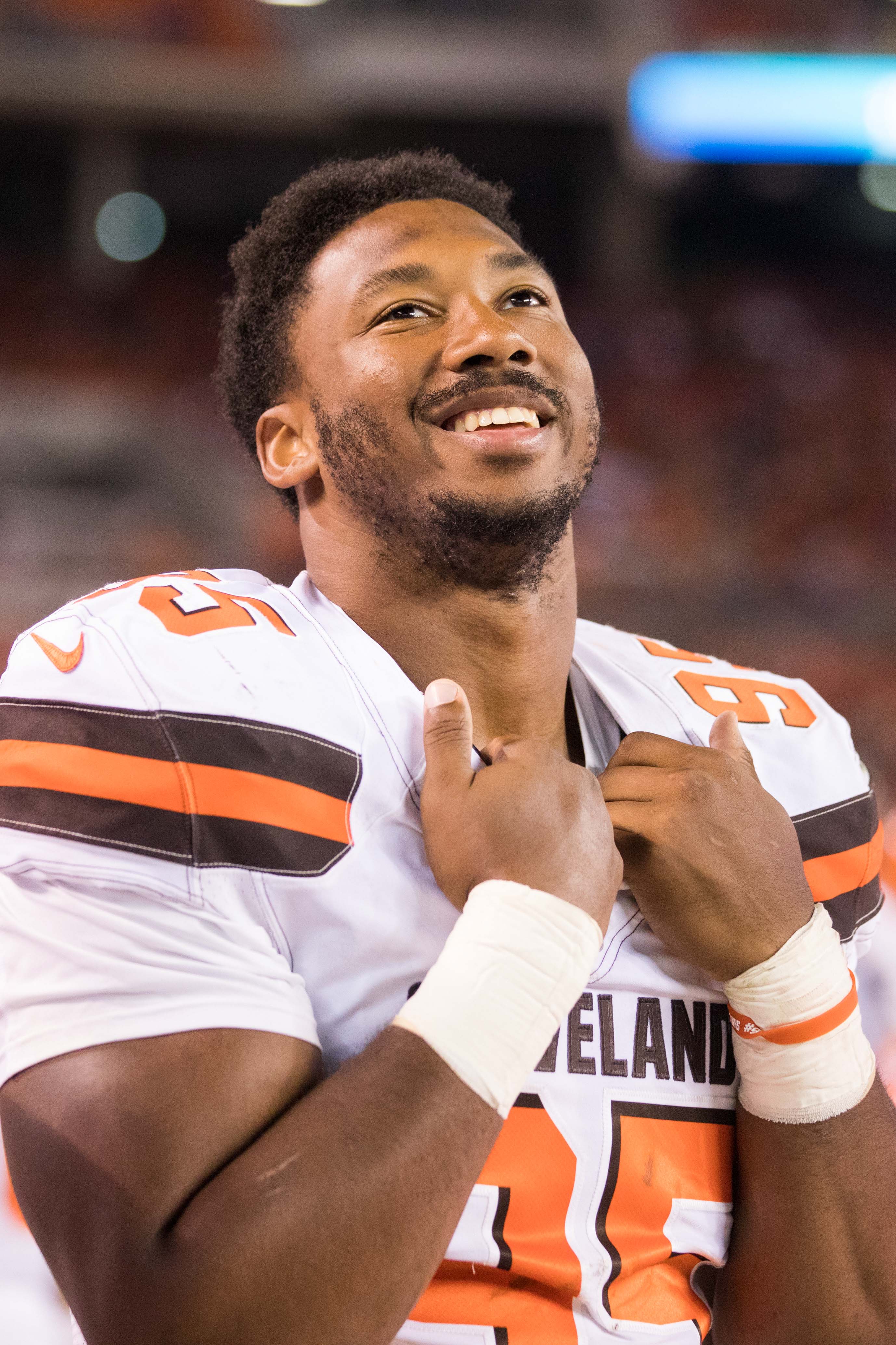 myles garrett funko pop
